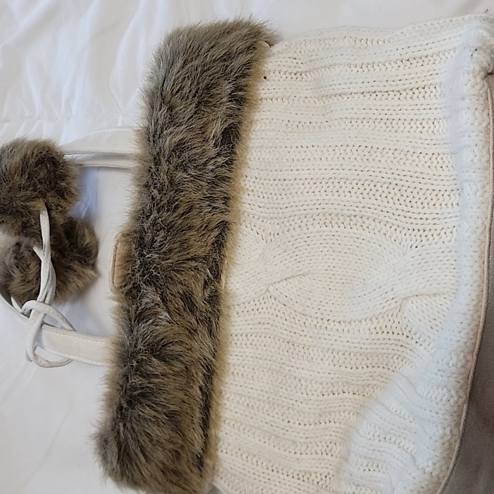 Bath & Body Works Cream and Tan Tote